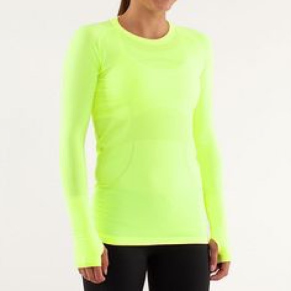 Neon Yellow Lululemon Shirt | Poshmark